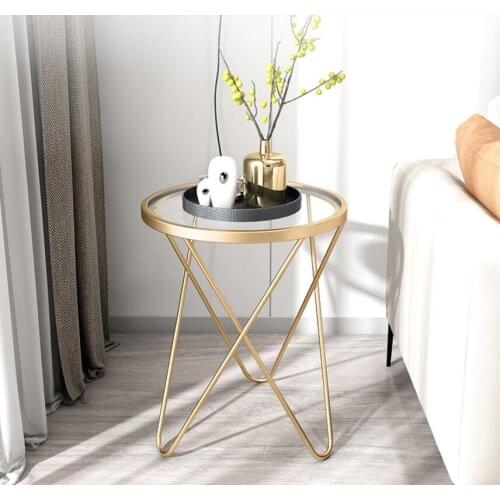 Nordic edge a few horn a few ins contracted sofa edge aureate small table sitting room small family model tempered glass small t
