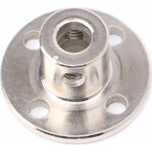 New High quality 2019 Hot New 4mm Rigid Flange Coupling Motor Guide Shaft Coupler Motor Connector High Quality Flange Coupler