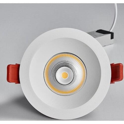 LED waterproof Ip65 COB Ceiling outdoor 15W 20W 30W AC85-265V warm white LED downlight Hotel villa home lighting
