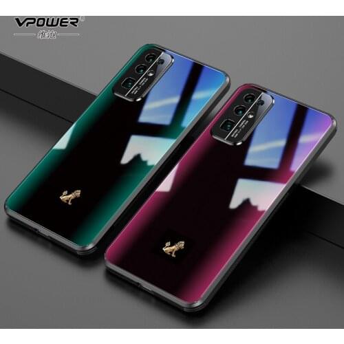 Tempered Glass Case for Huawei Honor 30 30 Pro 5G cases Gradient men glossy shockproof phone Cover for Honor 30 30 pro por+ 5g