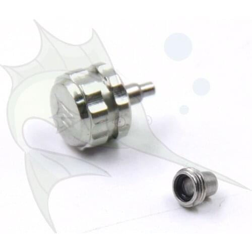 Watch Repair Part Accessories Silver Watch Crown Replacement for Casio EF550D Watch Repair 3.3mm 3.8mm Watch Crown