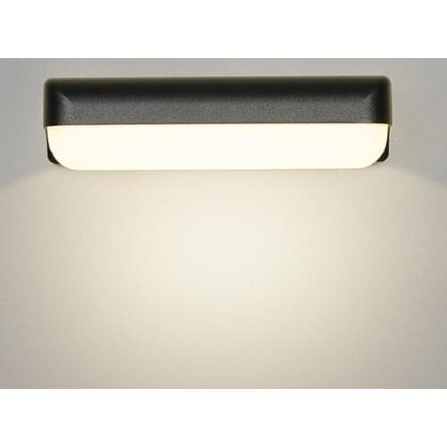 24W Outdoor Lighting Wall Sconce Porch Lights LED Wall Lamps Aluminum Waterproof Garden Front Door Light Home Decoration 85-265V