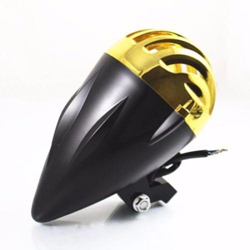 4.5" Invader Torpedo Motorcycle High Low Beam Head Light Headlight Lamp Chopper For harley