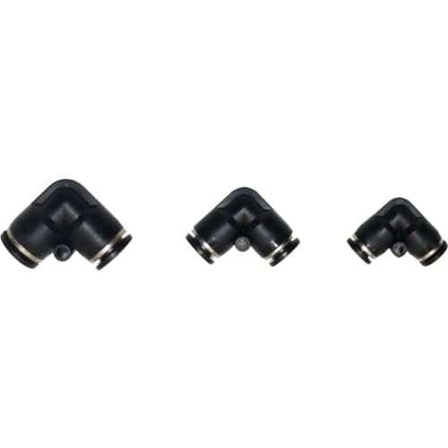6/8/10mm Elbow connectors Garden Irrigation Slip-lock Bend Joint Pneumatic Pipe Fittings Garden Supplies Hose Adapter 5 Pcs