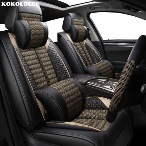 KOKOLOLEE Car seat covers for Mercedes Benz All Models A160 180 B200 c200 c300 E class GLA GLE S500 GLK car styling