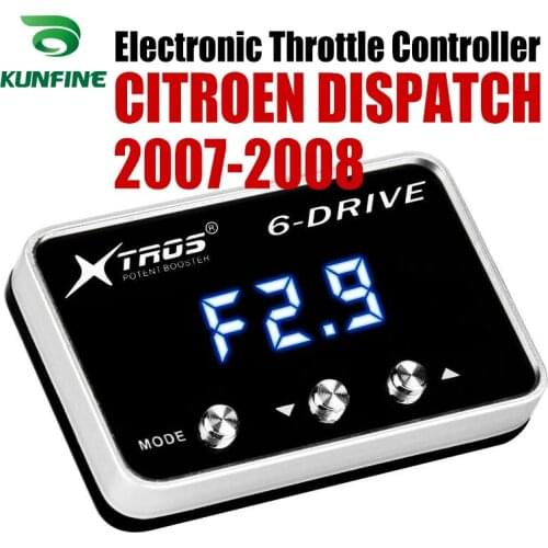 Car Electronic Throttle Controller Racing Accelerator Potent Booster For CITROEN DISPATCH 2007-2008 Tuning Parts Accessory