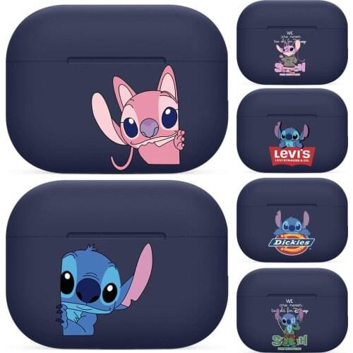 Disney For Airpods pro 3 case Protective Bluetooth Wireless Earphone Cover Air Pods airpod case air pod cases Navy