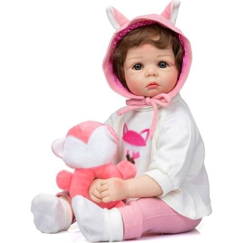 55cm Reborn Baby Girl Doll Baby Daphne Christmas Birthday Gift for Kids