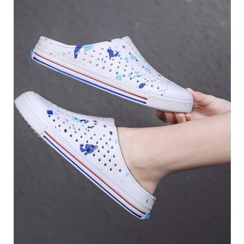 New Arrival Camouflage Mens Slippers Men Shoes Comfortable Couple Slip on Shoes Man Casual Beach Slippers Men Chanclas Hombre