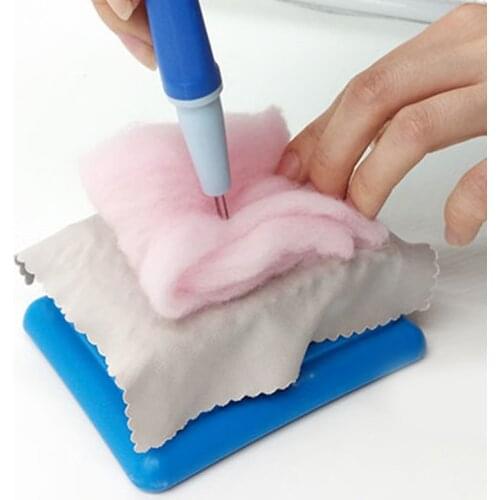Practical Wool Felt Base Poke Bar Bottom Brush DIY Craft Wool Felt Poke Bar Felt