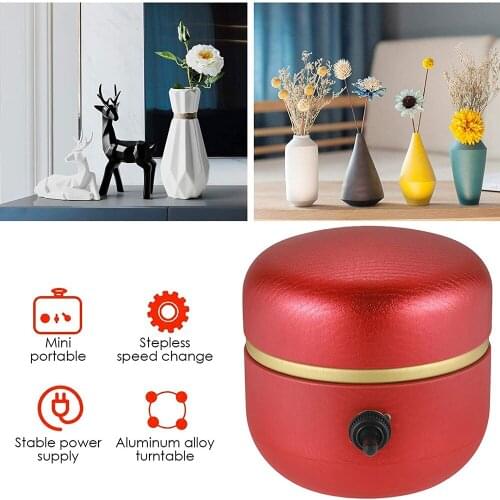 Professional Mini Pottery Wheel for School Ceramic Teaching Pottery Bar DIY Shop Home Use Machine Gift for Children