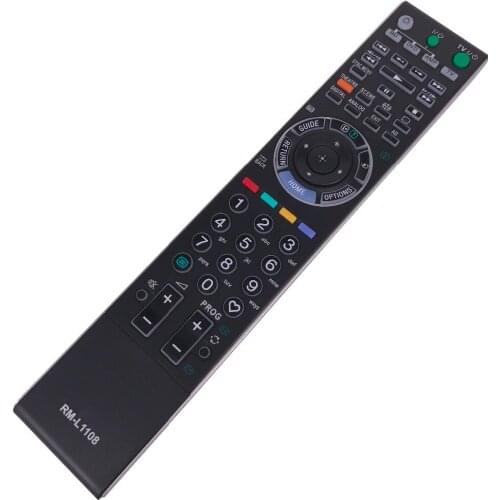 Remote control For SONY RM-L1108 BRAVIA TV W/XBR/ Series LCD Television with backlit KLV-52W300A KDL-40W3000 RM-GA017 RM-YD017