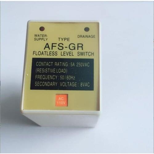AC110V Electrical level controller AFS-GR level relay water level controller 8PIN