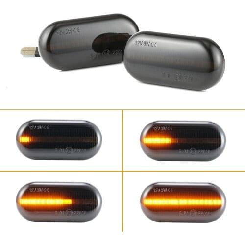 Led Dynamic Side Marker Turn Signal Lights For Dacia Duster Dokker Lodgy Renault Megane 1 Clio1 2 Kangoo Espace Smart Fortwo 453