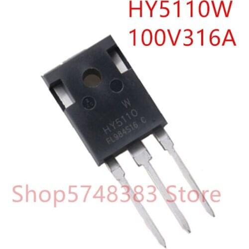 10PCS/LOT 100% new original HY5110W HY5110 TO-247 100V 316A MOS tube