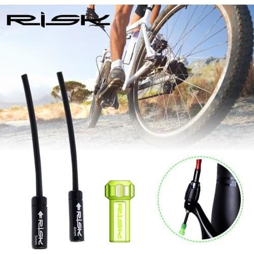 10 PCS Bicycle Brake Shifting Cable Cover End Tips Bike Brake Cable Oiling Nosed End Cap Inner Pipe Housing Caps 4mm 5mm