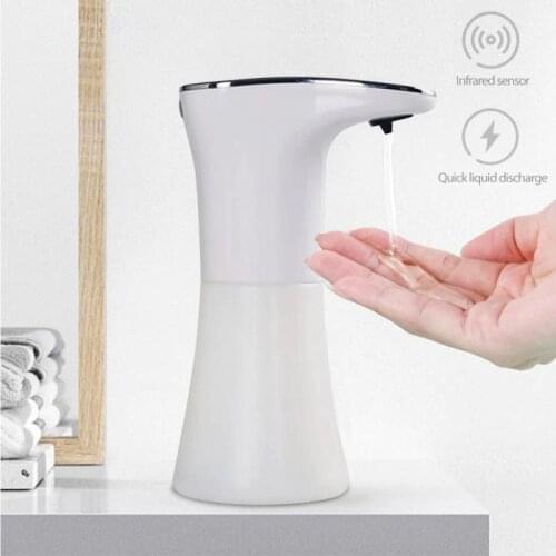 350ML USB Automatic Liquid Soap Dispenser Smart Sensor Soap Dispensador Touchless ABS Soap Dispenser For Kitchen Bathroom