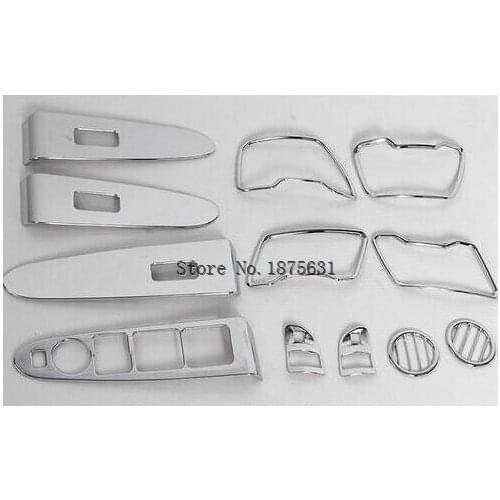 Automobile(12/p) Interior Mouldings ABS electroplating interior decoration for KIA Sportage R 2011-2016