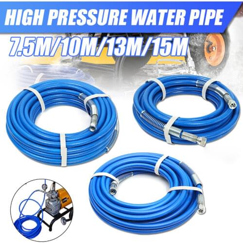 Airless sprayer Airless Paint Hose For Sprayer Gun Sprayer Water 15m/13m/10m/7.5mHigh Pressure Pipe Airless Hose 5000psi