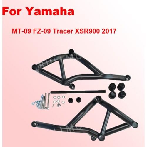 For Yamaha MT-09 FZ-09 Tracer XSR900 2017 Bars Motorcycle modification Parts Engine Guard Sides Crash Bar Frame Bumper