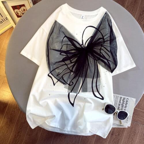 Round Neck Short Sleeve T-shirt Women Lace Patchwork Tshirts harajuku fashion Soft Comfort tops summer new women Loose t-shirt