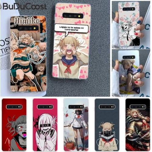 Himiko Toga Anime My Hero Academia Phone Case for Samsung GALAXY S10Plus E(lite) S7 S7edge S8 S8Plus S9 S9Plus S10