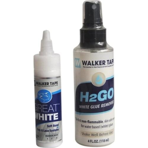 Hair Adhesive Soft Bond Adhesives Glue & H2GO Remover For Poly & Lace Systems Wig Adhesives Glue