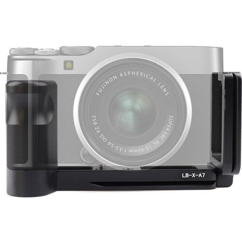 Camera L Bracket Hand Grip Holder Plate Vertical for Fujifilm Fuji X-A7 XA7