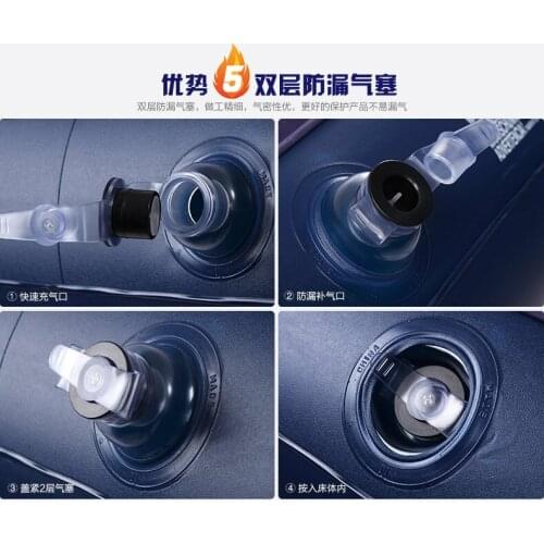 Inflatables Pvc Outdoor Toy Kid Sleep Bad Camping Air Inflatable Mattress Mat Pad Cushion Soft Portable Home Use 76*193*22cm