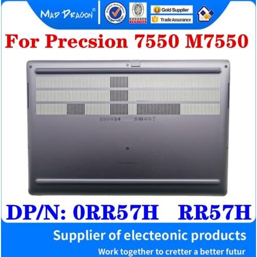 New Original 0RR57H RR57H AM2V7000D11 For Dell Precsion 7550 M7550 Laptop Bottom Base Cover Bottom Case Grey D Shell Assembly
