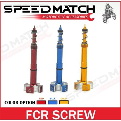 KEIHIN FCR Carburetor Easy Air Fuel Mixture CNC Adjuster Screw Fit Motorcycle CRF YZF WR KXF KLX KTM RMZ Motorcross