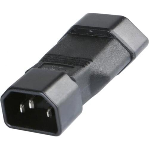 IEC320-C14 Male To Switzerland Female , Plug TO Socket, Power Adapter