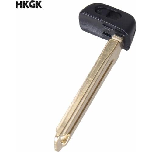 Replacement Uncut Smart Remote Emergency Insert Key Blade Blank for Toyota Corolla Camry Prius Venza Insert Remote Key Blade