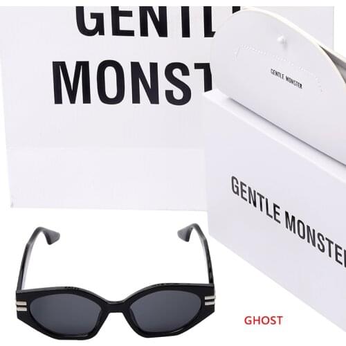 Korean Design GM Sunglasses Men Luxury Sunglasses for Women Vintage Trendy Gentle Original Package Ghost Dropshipping