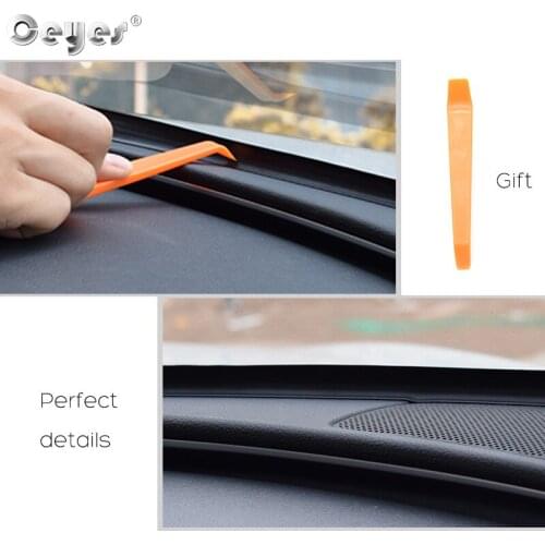 Ceyes Car Dashboard Sealing Strips Rubber Seals Insulation Universal Automobiles Waterproof Soundproofing 160cm Car Decoration