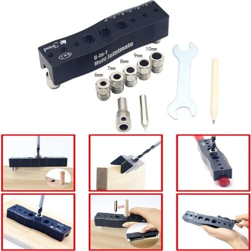 45/90 Degree Drill Guide woodworking Vertical Drilling Puncher Locator Jig center scriber gauge woodworking tools