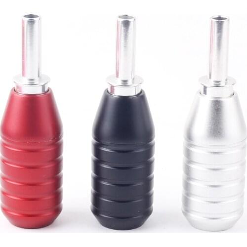 High Quality Aluminum Alloy Grip Tube Needle Cartridge Tattoo Grip Tattoo Tube For Cartridges Needles