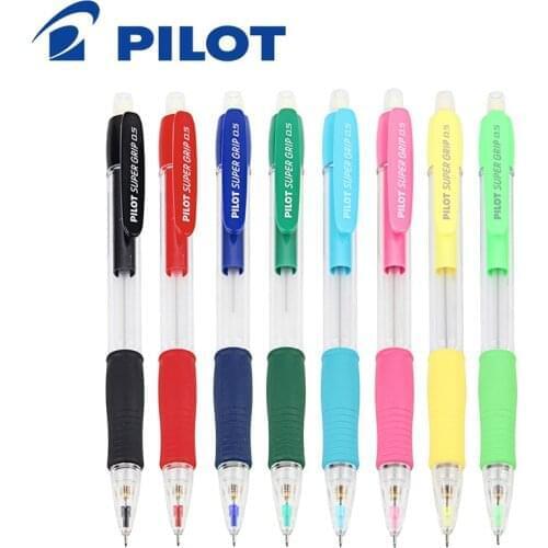 3pcs Japan Pilot Mechanical Pencil H-185-SL Color Pencil Body Continuous Lead for School Office Supplies 0.5mm