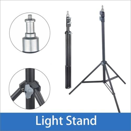 45cm 75cm 110cm 170cm 190cm 200cm Light Stand for photo Studio Flashing softbox ring light Godox lighting Metal Tripod