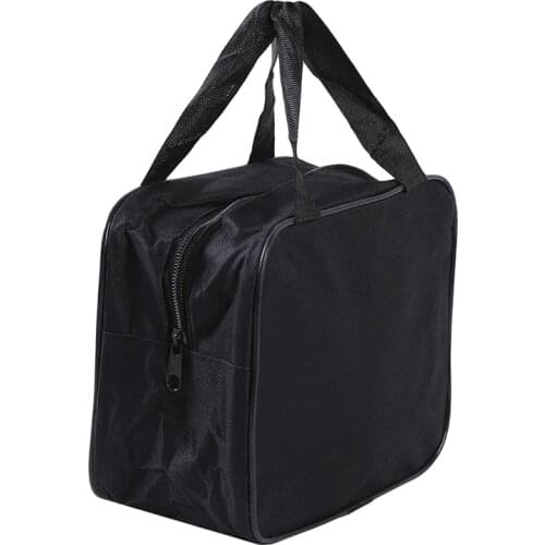 Black Organizer Bag Storage Handbag Nylon For Car Air Compressor Pump Automotive Tools Case