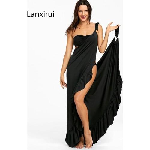 Lanxirui Summer Dresses With Flounces