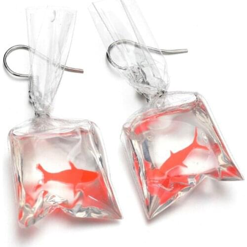 Cute Vivid Mini Size Goldfish Pendant Silicone Resin Mold Jewelry Making Tools W0YA