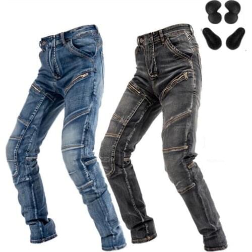 Motorcycle Pants Men Aramid Motocross Moto Riding Pants Casual Motorbike Touring Moto Jeans Motocycle Trousers Protective Gear
