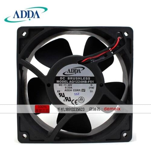 NEW ADDA AQ1224HB-F51 24V12038IP55 waterproof cooling fan