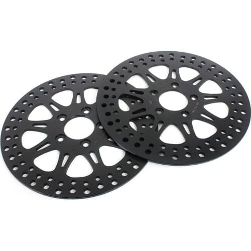 BIKINGBOY Front Rear Brake Discs Disks Rotors FLHR Road King FLHRC FLTR Road Glide FLHTC Electra Glide FLHX Street Glide 08 09