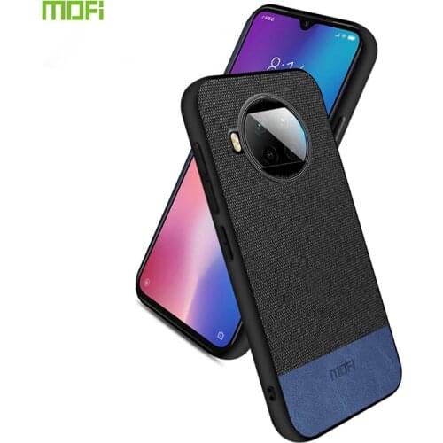 For Xiaomi Redmi Note 9s Note 9 Pro Max Case Fabric Shockproof Hard Back Cover MOFi For Redmi Note 8 7 6 8T 9T 5G A2 Lite Coque