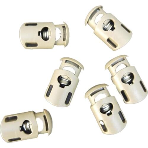 1 PCS Double-hole RopeFixed slingshot buckle rope buckle DIY accessories buckle anti-rust spring