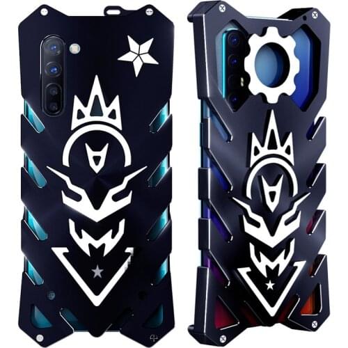 Reno 3 Luxury New Heavy Duty Armor Metal Aluminum Back Case For OPPO Reno 3 Pro Reno 2Z Reno 2F Case