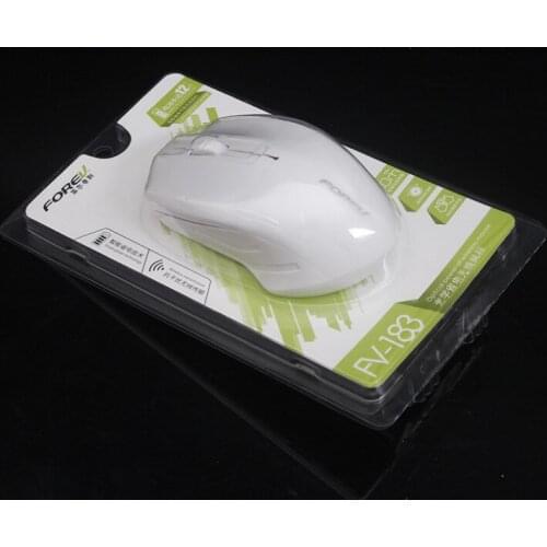 USA Customized Vacuum forming Clamshell blister packing made by paper pressed with PET blister ---PX3097