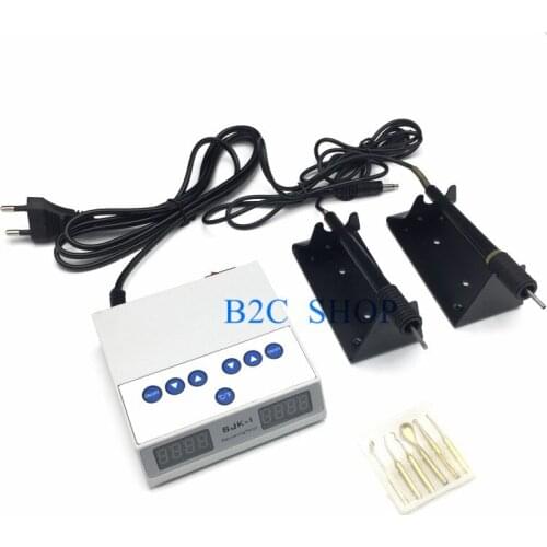 Dental Lab Electric Thin Waxer Carving knife Machine Double Pen 6 Wax Tip Pot Dental Lab